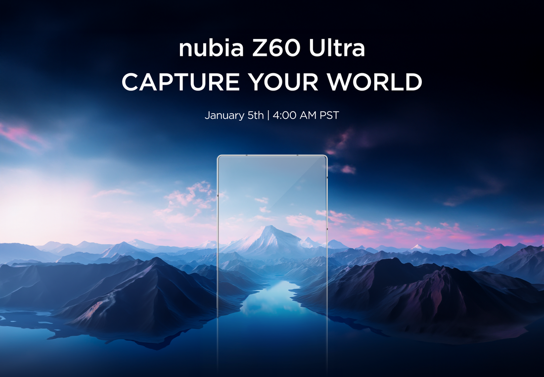 The Clock is Ticking: Introducing the nubia Z60 Ultra