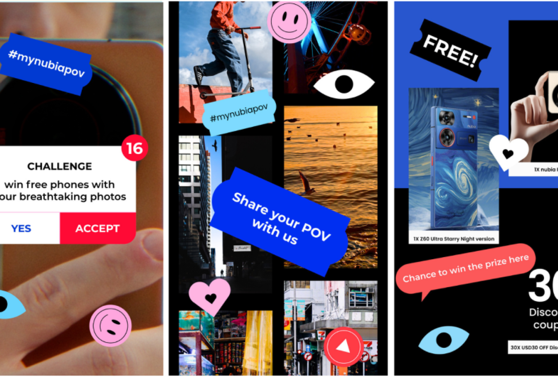 Campaña de TikTok UGC de nubia: ¡Participa, Crea, Gana!