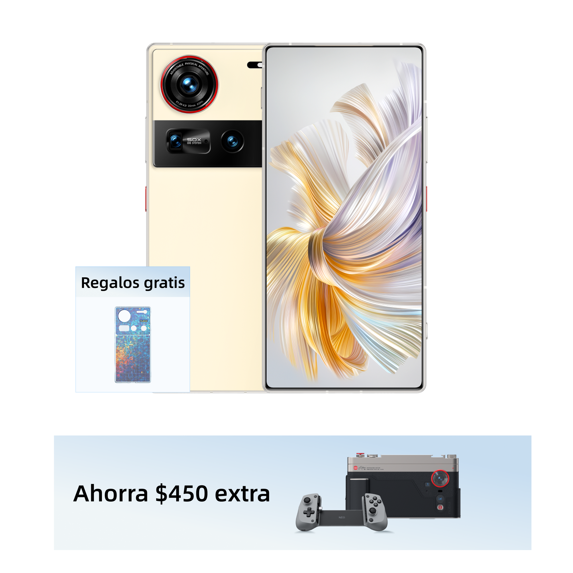 nubia Z70 Ultra - Amarillo