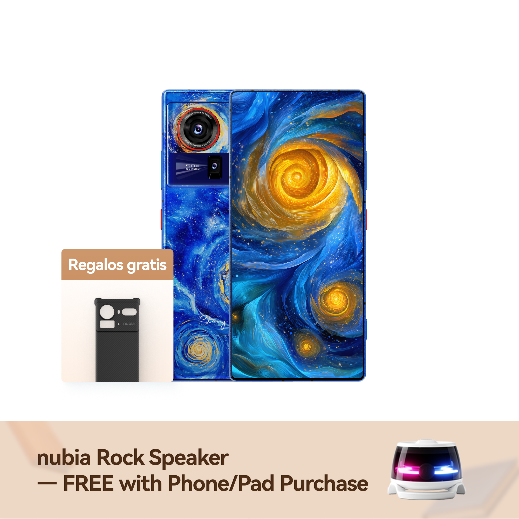 nubia Z80 Ultra - Negro Estrellado