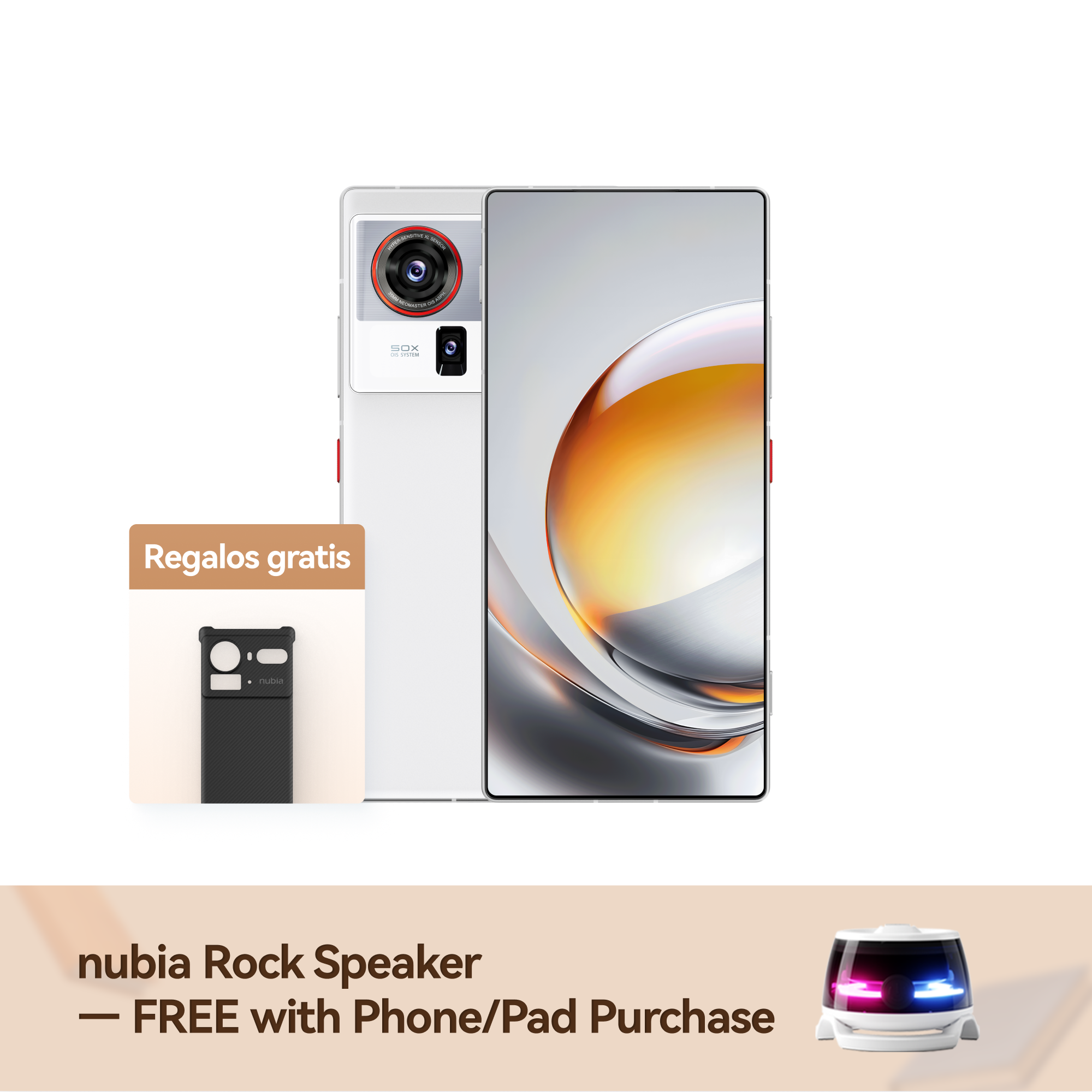 nubia Z80 Ultra - Blanco