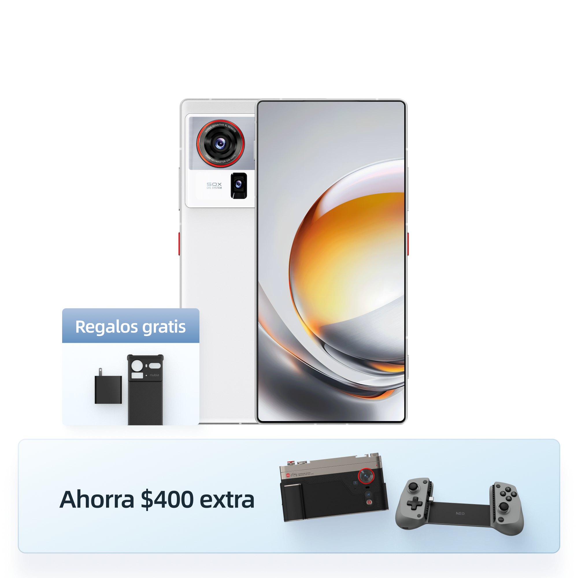 nubia Z80 Ultra - Blanco